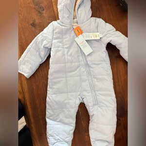 NWT Light Blue snowsuit